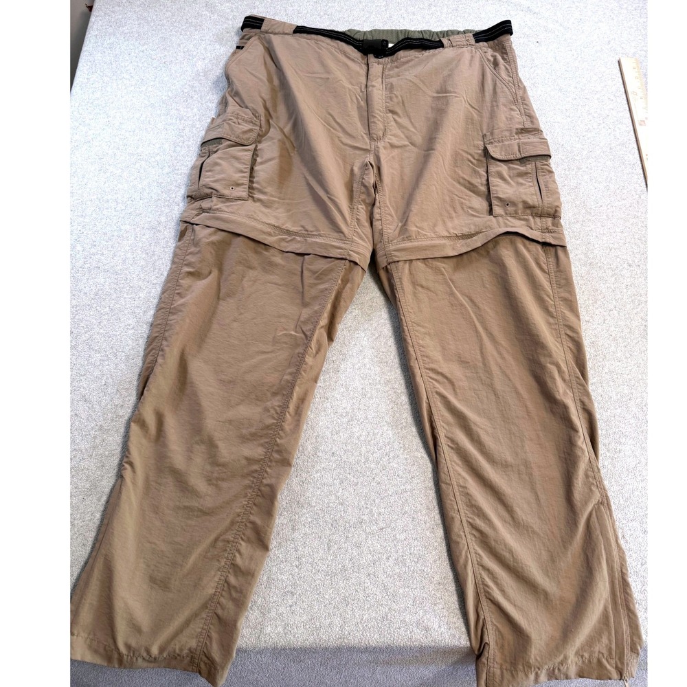Magellan Sportswear Pants Mens 2XL Convertible Zip Cargo Fishing Hiking Outdoor